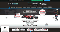 Desktop Screenshot of mazdadegranby.com